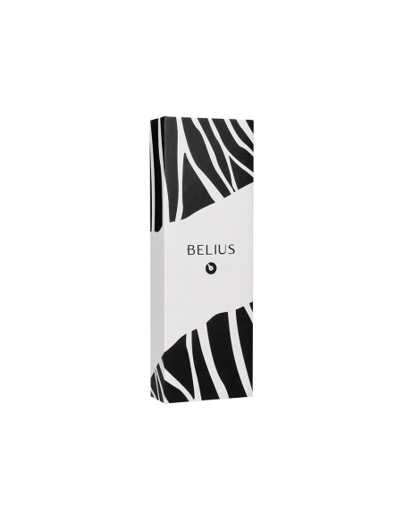 Roller belius dualita cuerpo blanco color negro tinta negra caja de diseño