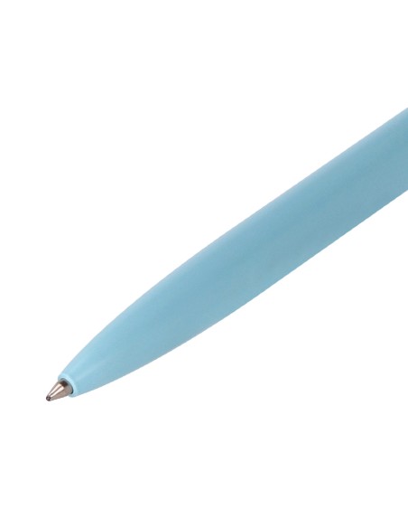 Boligrafo belius rocket b aluminio color minimalista azul tinta azul caja cilindrica