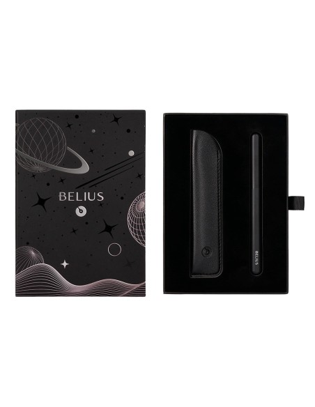 Pluma y funda de similpiel belius space b color...