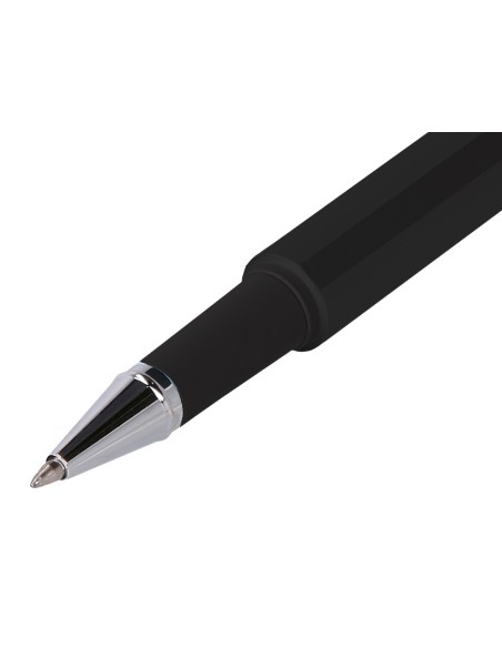 Roller y funda de similpiel belius space b color minimalista negro tinta azul caja de diseño