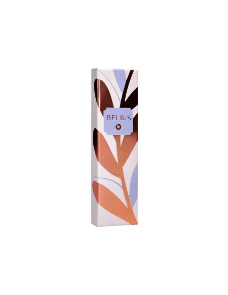 Boligrafo belius rose aluminio color lavanda/oro rosa tinta azul caja de diseño