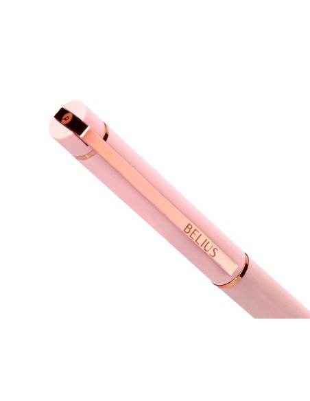 Boligrafo belius rose aluminio color rosa/oro...