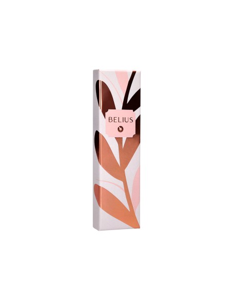 Boligrafo belius rose aluminio color rosa/oro rosa tinta azul caja de diseño