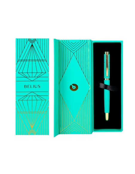 Boligrafo belius soiree aluminio color art deco...