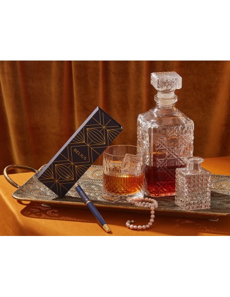 Pluma y estuche belius soiree color art deco...