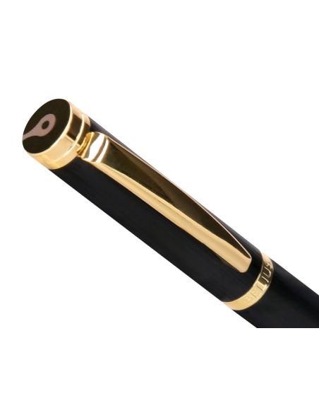 Pluma y estuche cuero belius passion dor...