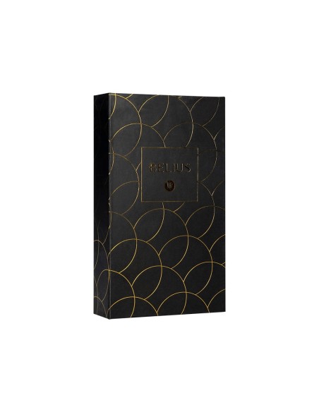 Pluma y estuche cuero belius passion dor...