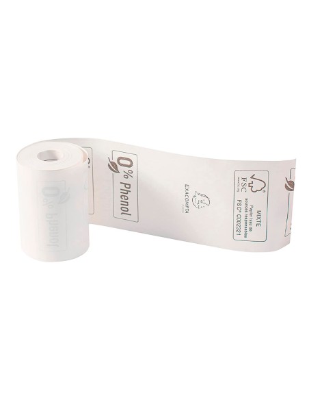 Rollo sumadora exacompta termico para tpv 57 mm...