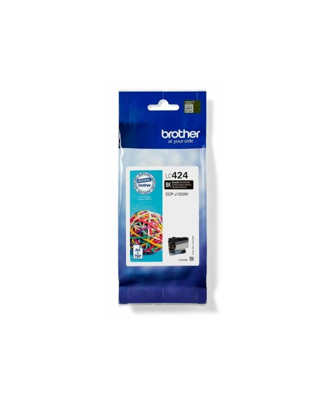 Ink-jet brother lc424bk dcp-1200w negro 750 paginas