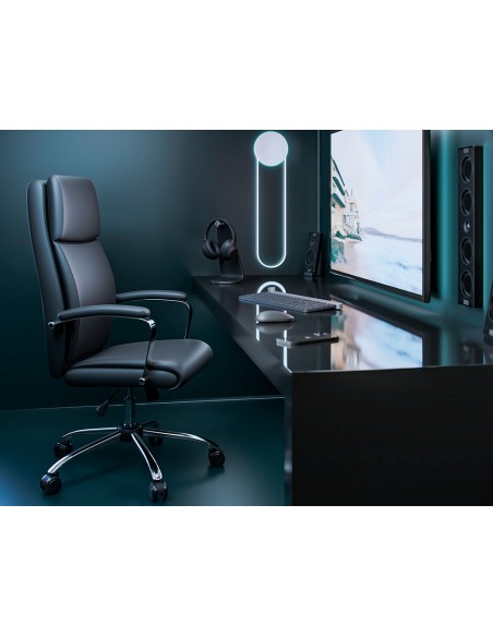 Silla direccion q-connect leo respaldo alto regulable en altura 1170 + 80 mm alto ancho 650 mm profundidad 700