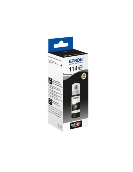 Tinta epson t114 eco tank et-8500 / 8550 negro...
