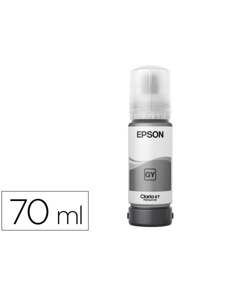 Tinta epson t114 eco tank et-8500 / 8550 gris...
