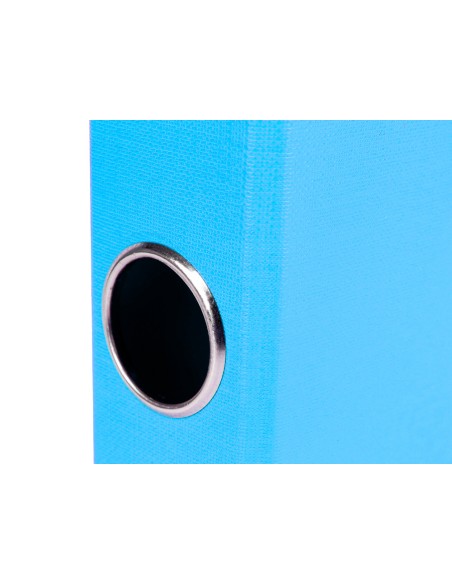 Modulo liderpapel 3 archivadores folio 2 anillas mecanismo de palanca 52mm celeste