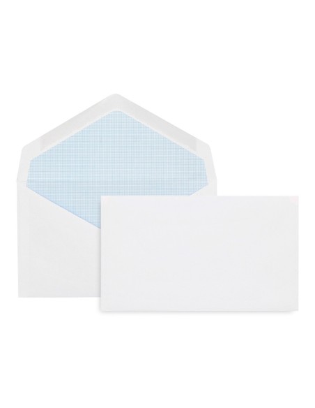 Sobre liderpapel blanco con fondo 95x162 mm...