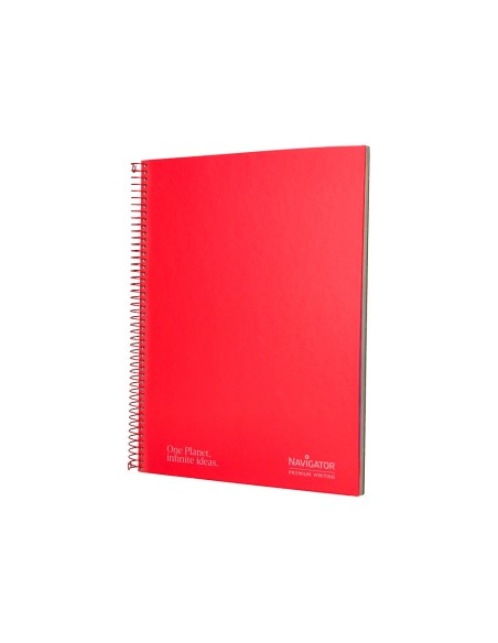 Cuaderno espiral navigator a4 micro tapa...