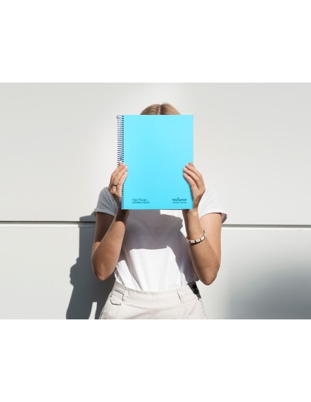 Cuaderno espiral navigator a4 micro tapa...