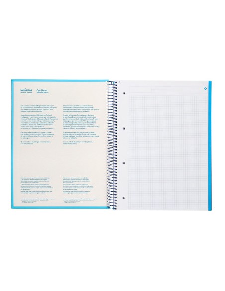 Cuaderno espiral navigator a4 micro tapa...
