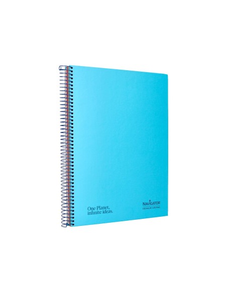 Cuaderno espiral navigator a4 micro tapa...