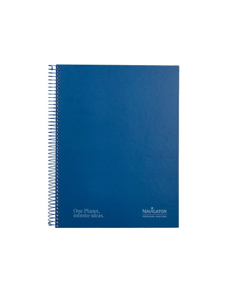 Cuaderno espiral navigator a4 micro tapa...