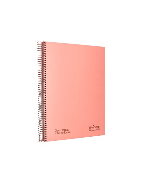 Cuaderno espiral navigator a4 micro tapa...