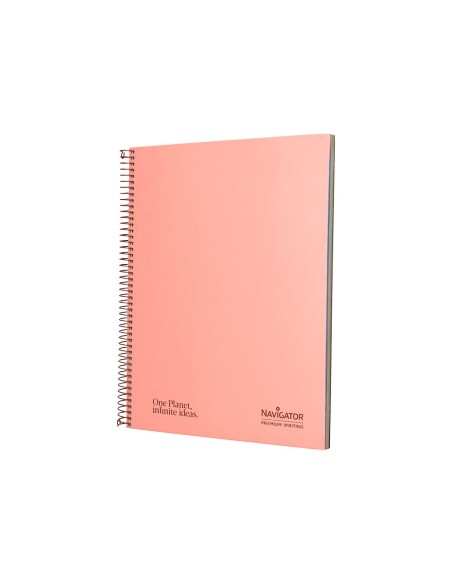Cuaderno espiral navigator a4 micro tapa...