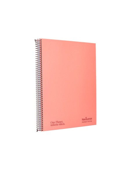Cuaderno espiral navigator a4 micro tapa...