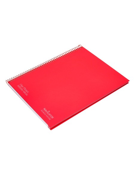 Cuaderno espiral navigator a4 micro tapa...