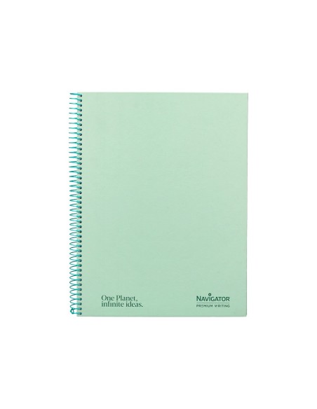 Cuaderno espiral navigator a4 micro tapa...