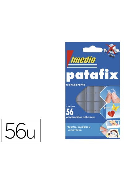 Sujetacosa imedio patafix almohadilla adhesiva...