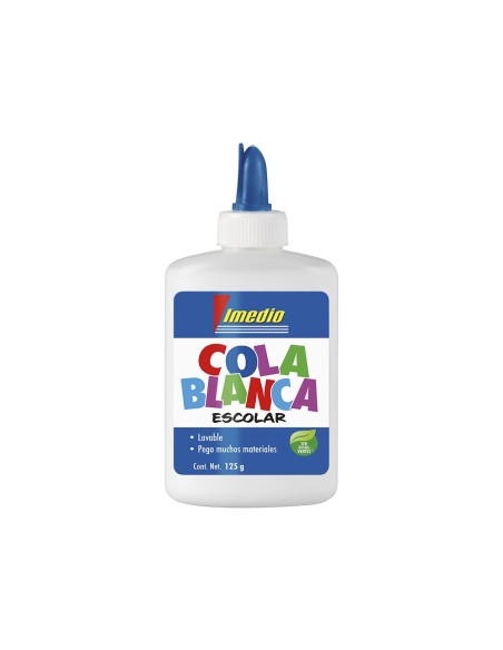 Pegamento cola blanca imedio escolar lavable...