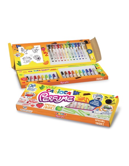 Rotulador carioca perfume caja 30 unidades...