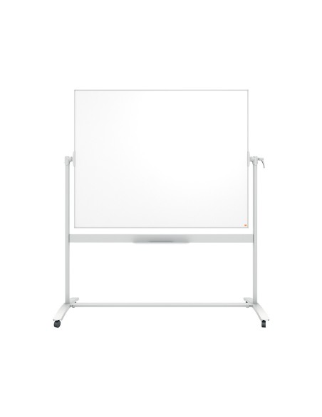 Pizarra blanco nobo classic nano clean doble cara movil acero magnetico 1500x1200 mm