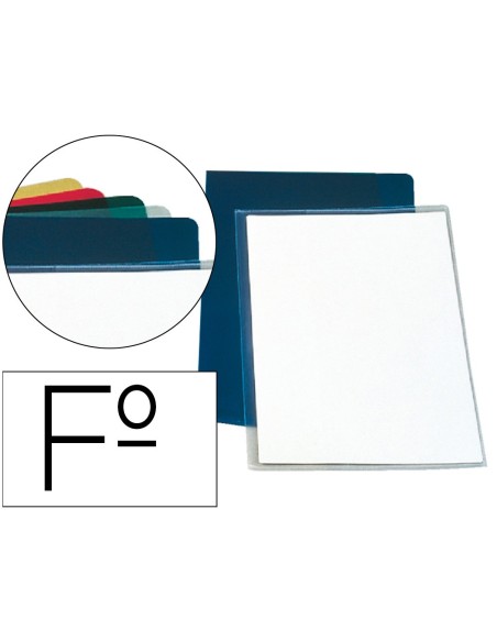 Carpeta dossier uñero plastico esselte folio...