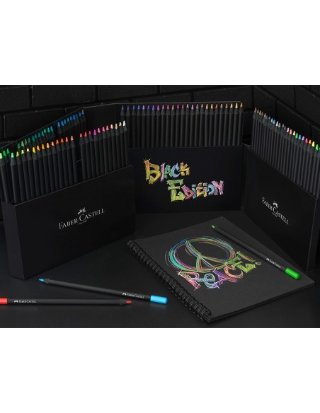 Lapices de colores faber castell edicion black...