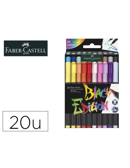 Rotulador faber castell edicion black punta de...