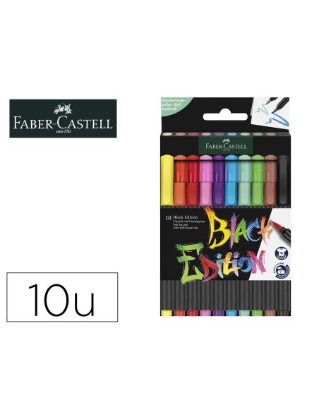 Rotulador faber castell edicion black punta de...
