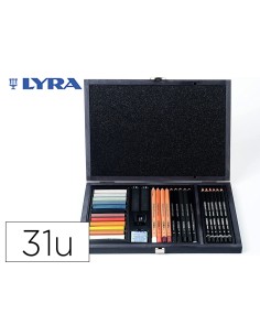 Set dibujo lyra estuche de...
