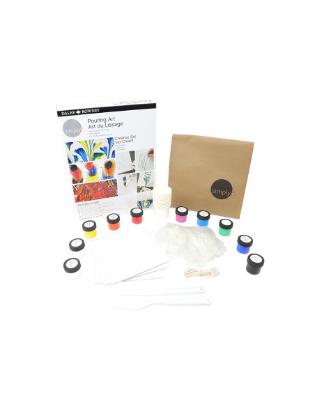 Set de pintura daler rowney simply creativo...