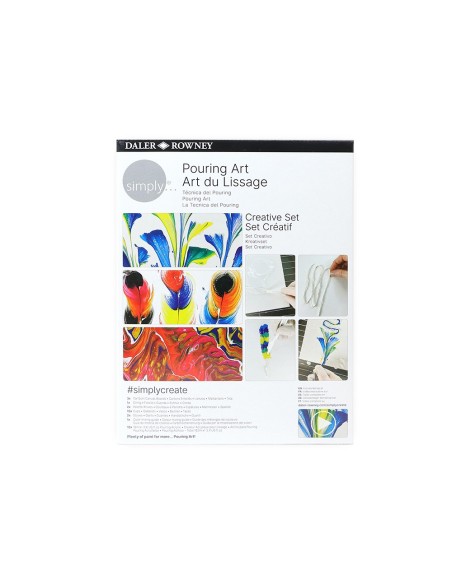 Set de pintura daler rowney simply creativo...