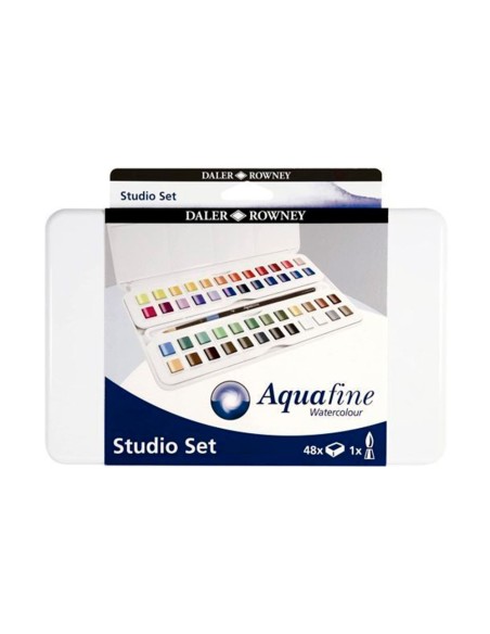 Acuarela daler rowney aquafine caja metalica de...