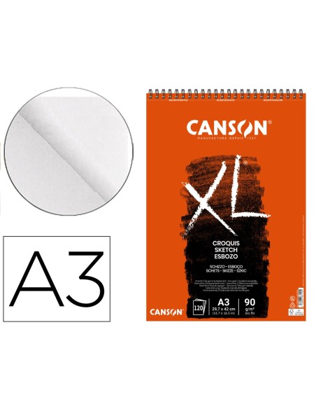 Bloc dibujo croquis din a3 microperforado...