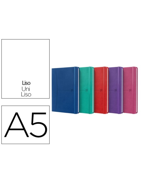 Cuaderno oxford cosida tapa extradura din a5 80...