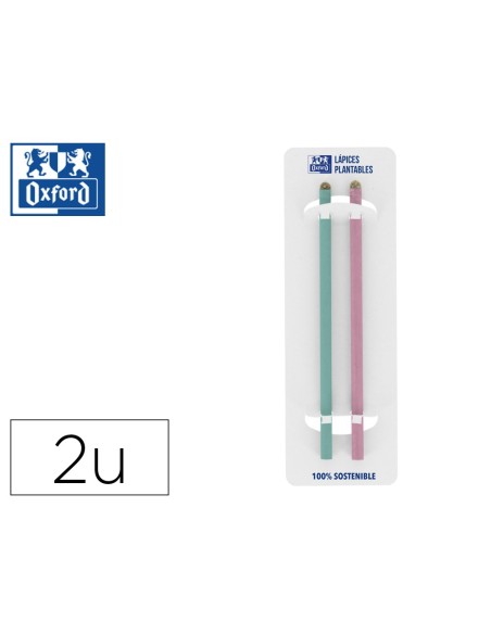 Lapices de grafito oxford nature plantables...