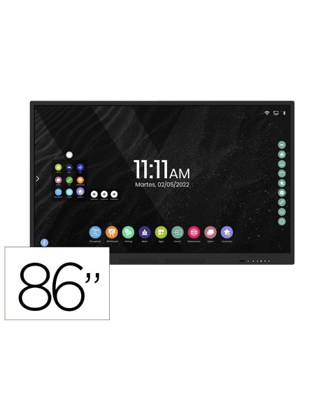 Pantalla interactiva rocada cristal templado...