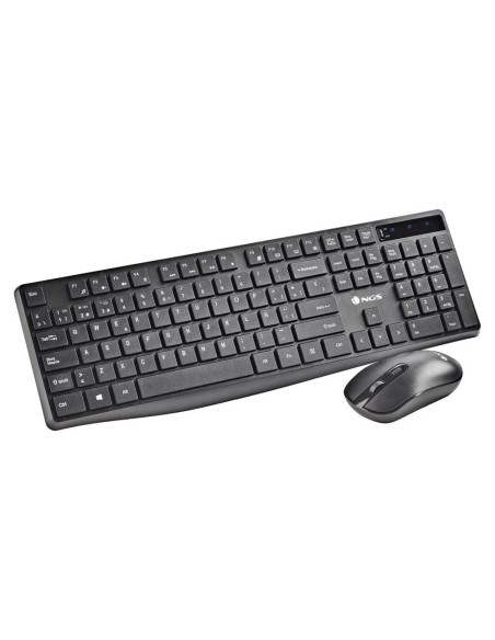 Set teclado y raton ngs hype kit inalambrico...