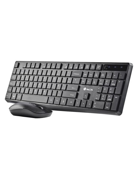 Set teclado y raton ngs hype kit inalambrico...