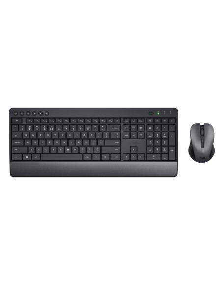 Set teclado + raton trust trezo inalambrico eco...