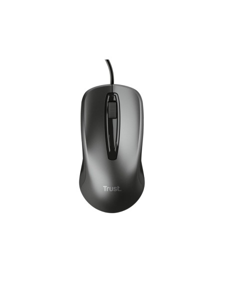 Raton trust basic optico 4 botones 1200 dpi usb 2.0 color negro