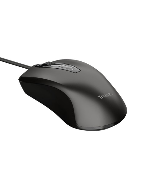 Raton trust basic optico 4 botones 1200 dpi usb...