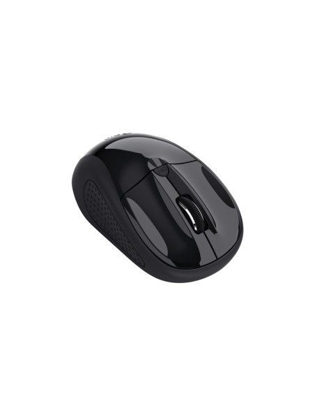 Raton trust basic optico inalambrico eco 4 botones 800/1600 dpi usb 2.0 color negro